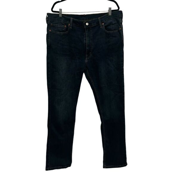 Levi's 501 Dark Wash Straight Leg Jeans Men's Sz 31x30 Classic Straight Capsule - Picture 1 of 15